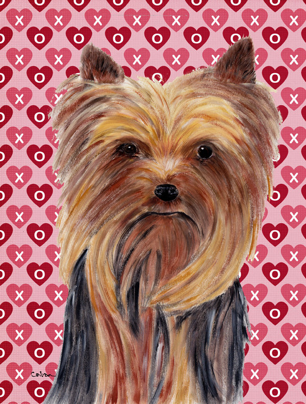 Drapeau de jardin Varastad, Yorkie