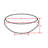 Helios Drum Shape Coffee Table, Silver-124580253