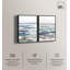 «Coral Coastal Blue Art», ensemble de 2 impressions sur toile par -1824183434-1824183433-1824183430