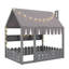Lit de sol pour enfants de style Montessori équipé d'une barrière de sécurité, d'un auvent, d'un éclairage et de trois unités de rangement-1230031990-1230031987