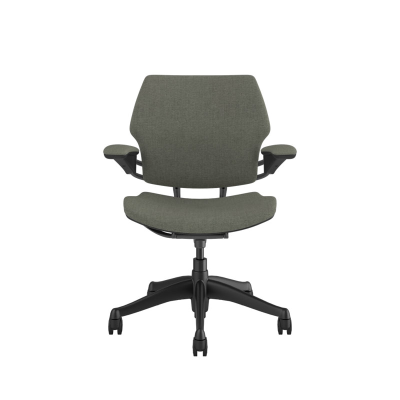 Freedom Ergonomic Task Chair - Guest, Black, Graphite