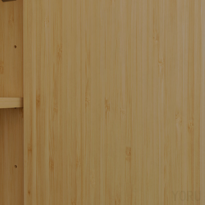 Bamboo Wall Cabinet, Large Capacity - Standard