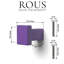 ROUS Hardware Art Deco Square Knob-953811199