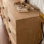9 Drawers Modern Light Wood Dresser & TV Stand for Bedroom/Living Room/Hallway