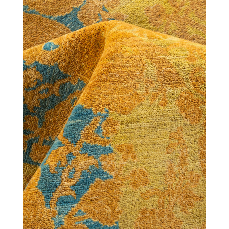 Classic One-of-a-Kind 11' 9" X 12' 3" Hand Knotted Area Rug