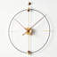 Horloges murales noires rondes avec squelette-511031343