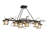 Armgard 6 - Light Dimmable Square / Rectangle Chandelier