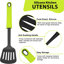 7 Pieces Nylon Kitchen Cooking Utensil Set with Rotating Holder
