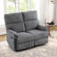 Causeuse inclinable manuelle de 52,76 po de largeur Nikula pour 2 personnes
