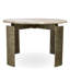 Dining Table Bodega Round Antique Brass Finish-969968107