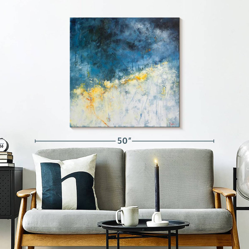 Avery Yellow Bloom, 30" H x 30" W