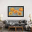 Sunset by Daphne Brissonnet - Floater Frame Painting on Canvas-1434104004-1434104022