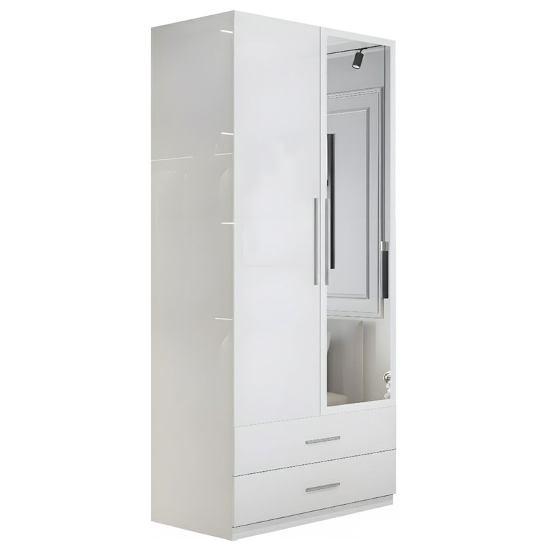 Manufactured Wardrobe, White 
