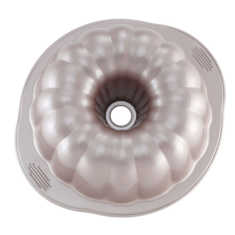 Chefmade 9.5 Inch Pumpkin-shaped Tube Cake Pan