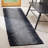 Exley Hand Woven Leather/Cotton Geometric Rug in Gray-1700497013