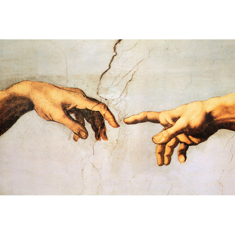 Création d'Adam, H 16 po x l 24 po