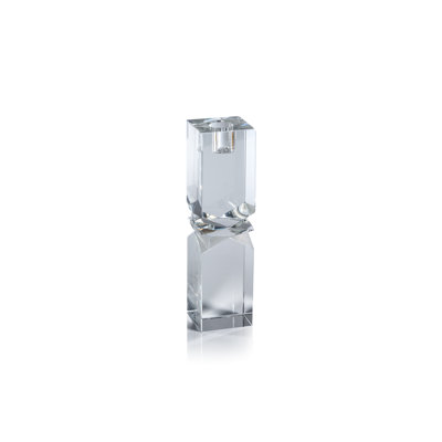Crystal Tabletop Candlestick
