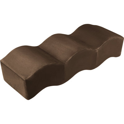 Banc en velours Leavon