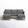 Aubre 3-Piece Outdoor Conversation Set with Sofa and Ottomans