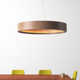 Lottie Single Light Wood Dimmable LED Chandelier