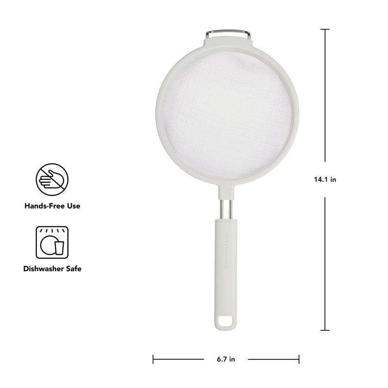 KitchenAid® Mesh Strainer, Porcelain
