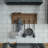 Nariaki Wall Mounted Solid Pine Wood Storage Rack with Upper Shelf and 5 Hanging Hooks-1625101530