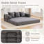 3 Seater Corduroy Sofa-717764784