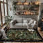 Tapis floral Alminus Jungle Fever-304957504