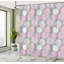 Ensemble de rideau de douche + crochets-44332815