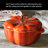 Staub Cast Iron Pumpkin Cocotte, Dutch Oven, 3.5-quart, serves 3-4-13459614