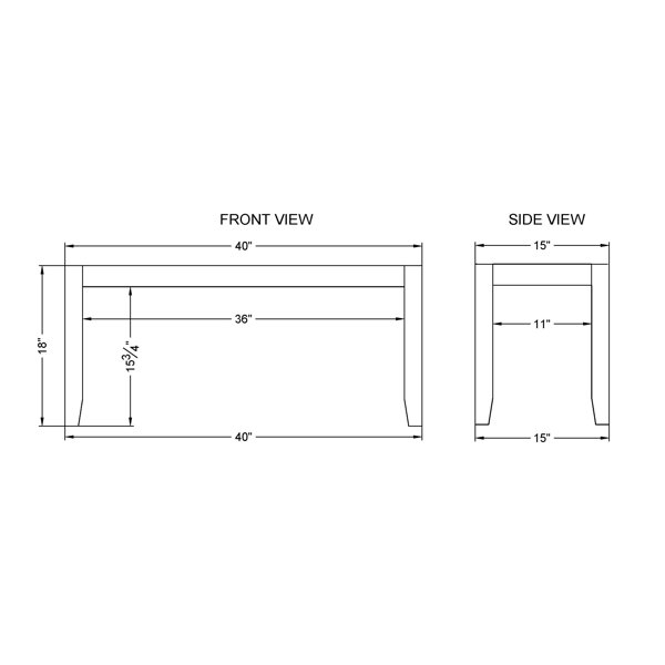 Dimensions du produit