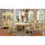 Ensemble de 2 chaises d'appoint formelles Majestic Traditional
