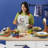 Fiesta Skull & Vine Apron Single Pack, White, 31"X30"
