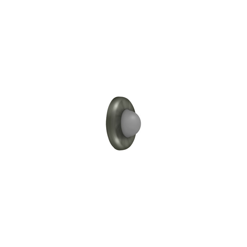 Door Stop, Antique Nickel
