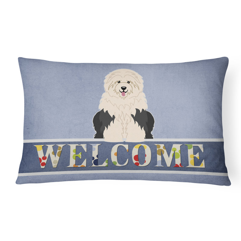 Coussin Old English Sheepdog