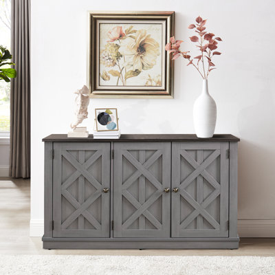 Corbey 3-Door Manufactured Wood Accent Cabinet