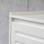 Armoire à chaussures 31 po multifonctionnelle avec armoire murale, étagère à chaussures étroite avec 2 tiroirs rabattables, armoire latérale polyvalente pour le couloir, la chambre à coucher