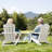 Wolak Foldable Outdoor Adirondack Chair-868332006