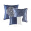 Ensemble d'édredon 7 pièces grand bleu marine-131582183