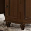 Amelyne 30.11" H x 66.92" W x 29.92" D Solid Wood Executive Desk-505165065