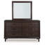Commode et miroir Dantenton