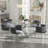 Antli Rectangular Restaurant Dining Set-632700853-636202658-617401710