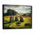 Black Floater Framed
