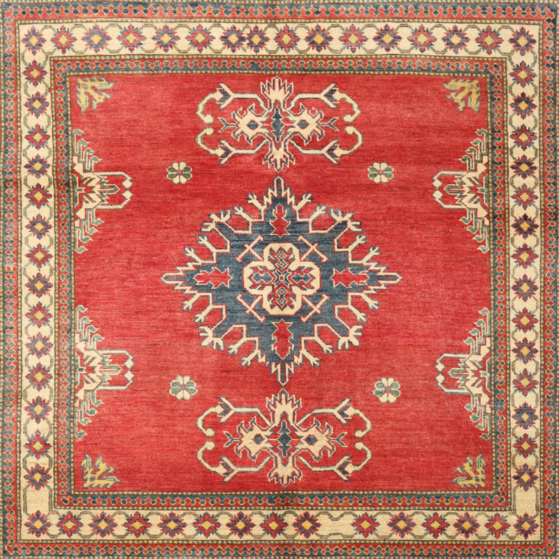 Southwestern Indoor Rug, Square 6'
