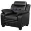 Fauteuil d'appoint rembourré et rembourré Winchell