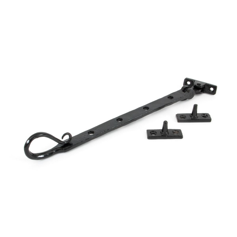 Shepherd''s Crook Stay Door Accessory, Black