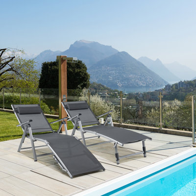 Chaise longue inclinable 53,5 po Pavelas