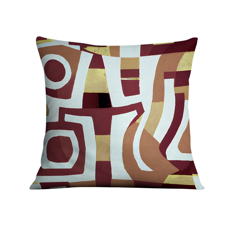 Coussin décoratif, H 16 po x l 16 po, Housse de coussin seulement - sans coussin