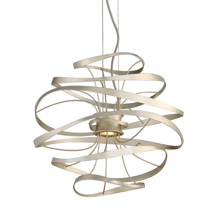 Calligraphy 2 - Light Unique Geometric LED Chandelier