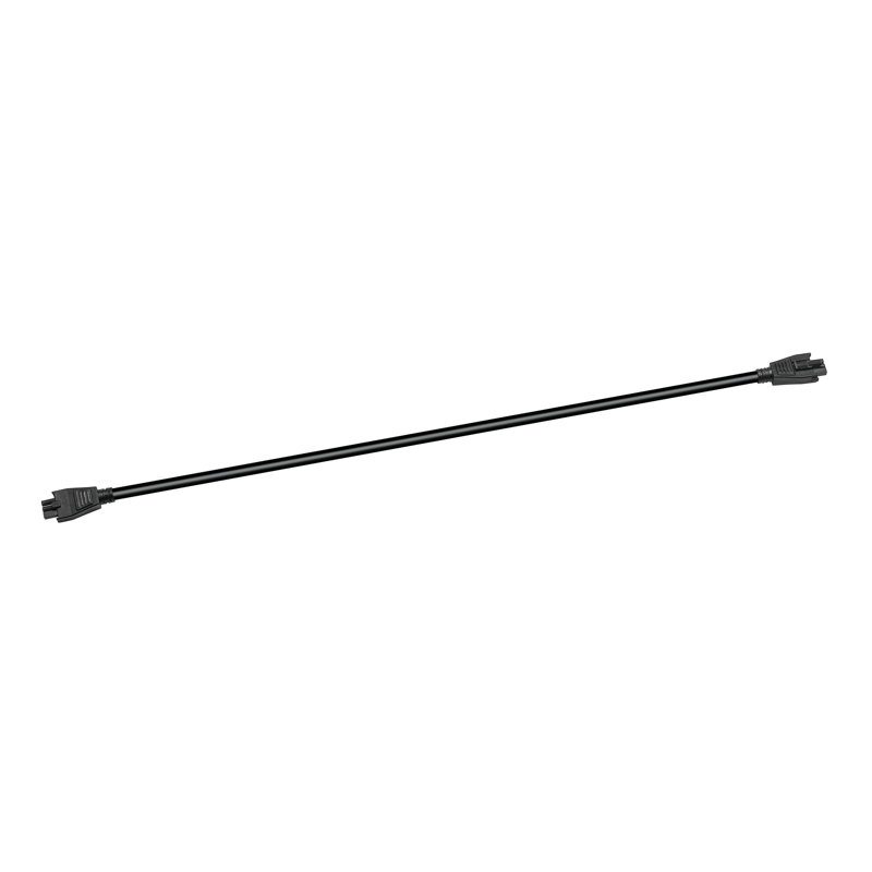 Accessoire de luminaire pour sous-armoire Arza Select, interconnexion, noir, 21 po, 0.48" H x 21" L x 0.89" D, Noir
